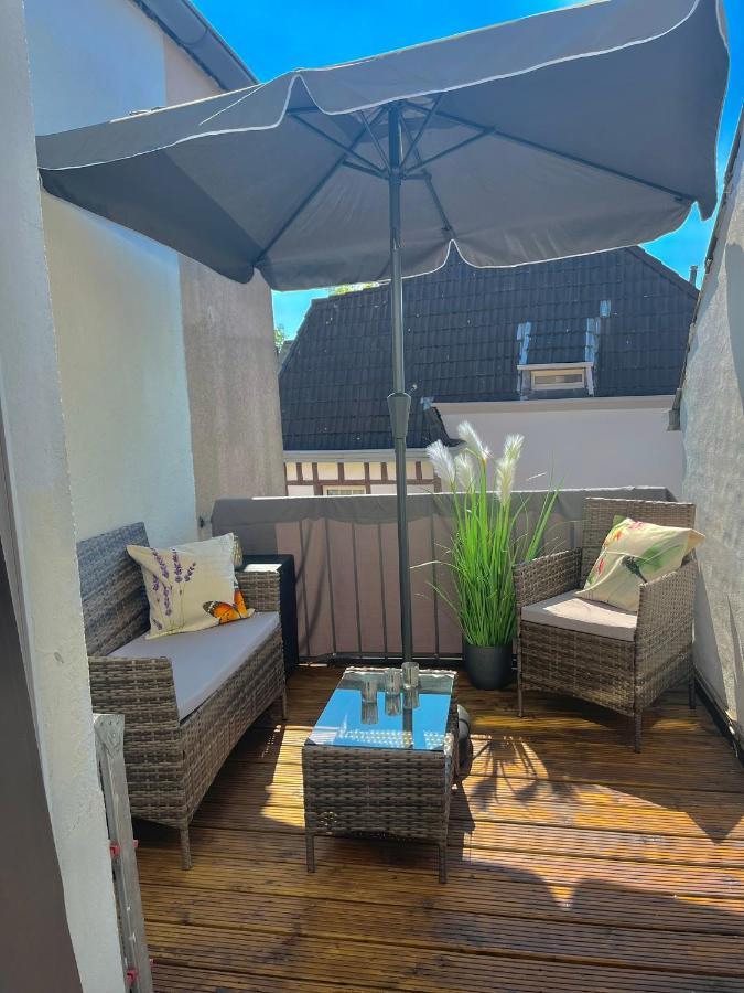 City Apartment, Ferienwohnung 3 Zkdb, Balkon, Dachgeschoss, Naehe Duesseldorf 크레펠트 외부 사진